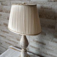 Голяма стара мраморна лампа - нощна лампа - Антика, снимка 4 - Антикварни и старинни предмети - 32782557