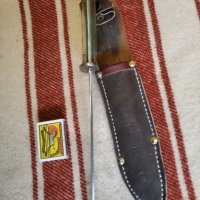 Нож ловен с кания, снимка 3 - Ножове - 28566606