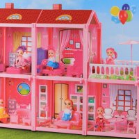 Двуетажна къща за кукли