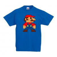 Детска тениска Супер Марио Mario 8-bit, снимка 4 - Детски тениски и потници - 33089511