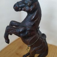 Дървена фигура на кон, снимка 2 - Декорация за дома - 40191900