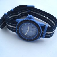 Мъжки автоматичен кварцов часовник BLANCPAIN Х SWATCH, снимка 1 - Мъжки - 43426209