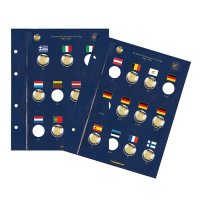 Листи за монети VISTA за 23 възпоменателни монети от 2 евро „30 години флаг на ЕС“, снимка 1 - Нумизматика и бонистика - 43201430