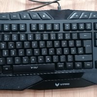 Gaming Keyboard  Rapoo VPRO V52 Illuminated /Промо , снимка 1 - Клавиатури и мишки - 40365852
