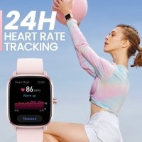 AMAZFIT Bip S Lite Sports Смарт часовник Здраве и фитнес Tracker Watch Pink A1823, снимка 2 - Смарт гривни - 43906460