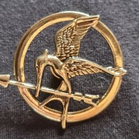 🏹 🕊️ The Hunger Games Брошка - лого на игрите на глада - сойка присмехулка, снимка 3 - Други - 43941893