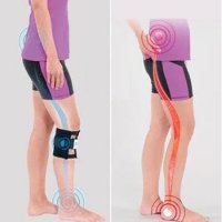 Наколенка ортеза за болки в гърба, кръста ишиаса и краката с акупресурна подложка Be Active, снимка 1 - Наколенки - 43226888