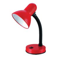 Лампа Настолна Червена Е27 15W, снимка 1 - Настолни лампи - 43542305