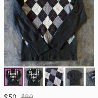 Марков винтидж пуловер тип туника "Mari Malva" / голям размер , снимка 10 - Блузи с дълъг ръкав и пуловери - 43460368