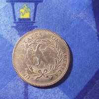 САЩ 1 долар 1795-1798-РЕПЛИКА, снимка 3 - Нумизматика и бонистика - 27494334