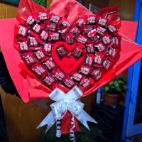 ЗАПОВЯДАЙТЕ!! 50лв.❣️НОВО!!❣️Луксозен,шоколадов букет "MY LOVE" 💝 🍫, снимка 2 - Романтични подаръци - 44132517