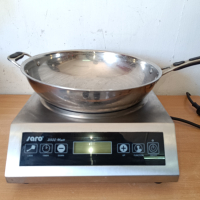 професионален индукционен котлон с уок тиган "SARO", снимка 1 - Обзавеждане на кухня - 44882025