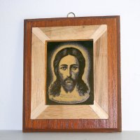 Светеща икона Исус Христос малка, снимка 1 - Икони - 42949467