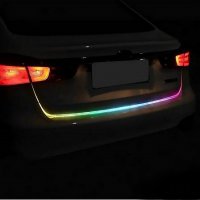 Многоцветна RGB Стоп LED Automat, светеща сигнална лента за багажник на кола, светодиодна цветомузик, снимка 5 - Аксесоари и консумативи - 28033852