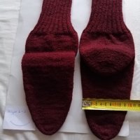 Вълнени чорапи ръчно плетиво, снимка 18 - Други - 43871036