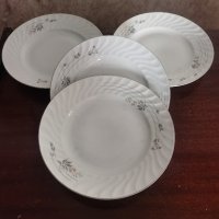 Четири порцеланови чинии, снимка 1 - Чинии - 44047284