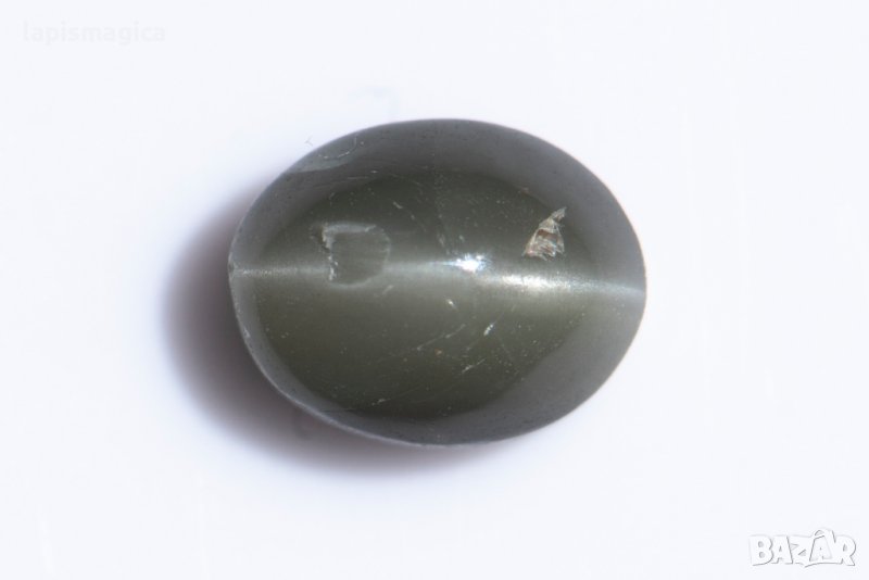 Хризоберил с ефект котешко око 1.02ct овал, снимка 1