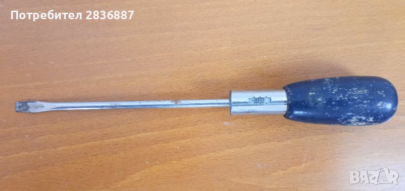 Стара западно германска отвертка-тресчотка, снимка 1