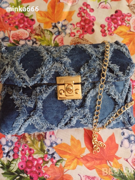 Сладурска чантичка деним., снимка 1