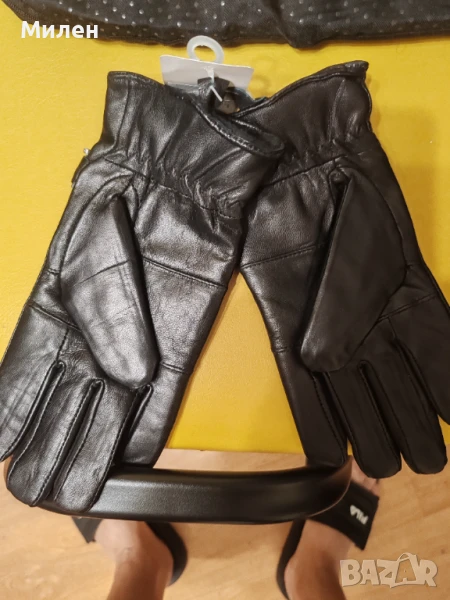 Продавам кожени ръкавици 8 размер, снимка 1