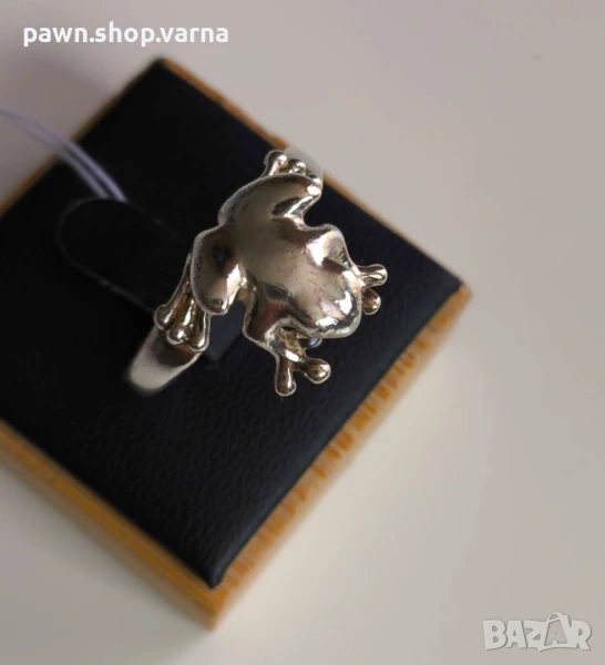 Винтидж сребърен пръстен 925 – 6,61 г, размер 20 мм, снимка 1