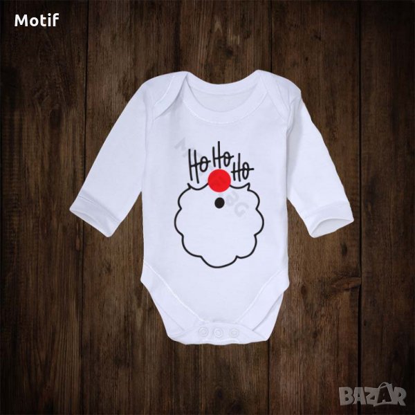 Коледно бебешко боди с щампа, снимка 1
