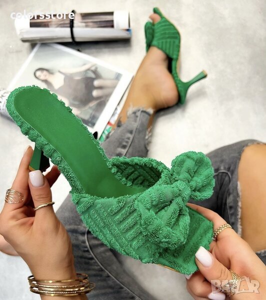 Чехли на ток - зелени - SL56, снимка 1