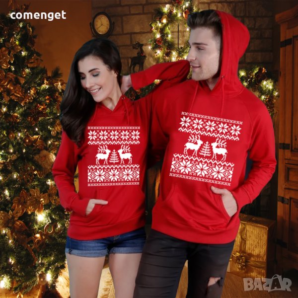  За Коледа! КОЛЕДНИ / CHRISTMAS HOODIE суичъри - мъжки, дамски, детски!, снимка 1