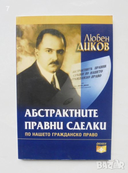 Книга Абстрактните правни сделки по нашето гражданско право - Любен Диков 2005 г., снимка 1