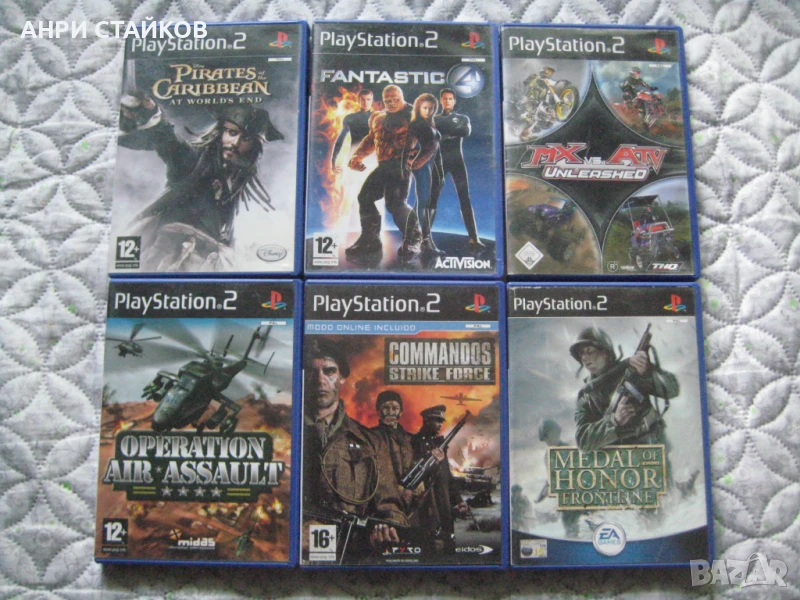 Продавам оригинални игри за Playstation2, снимка 1