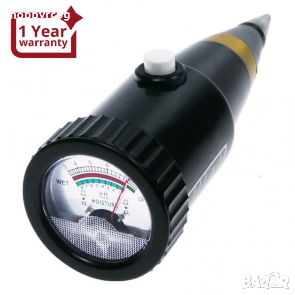 2 в 1 уред за измерване PH и влажност на почвата , снимка 1