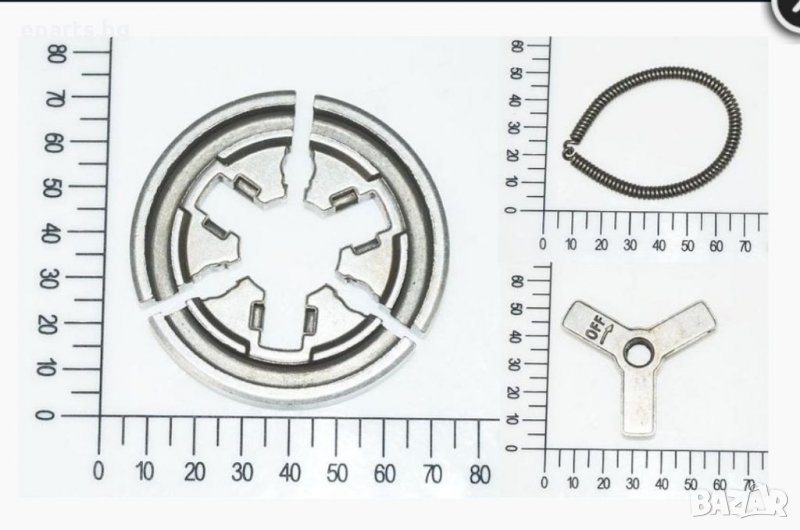 Съединител комплект за бензинова резачка, снимка 1