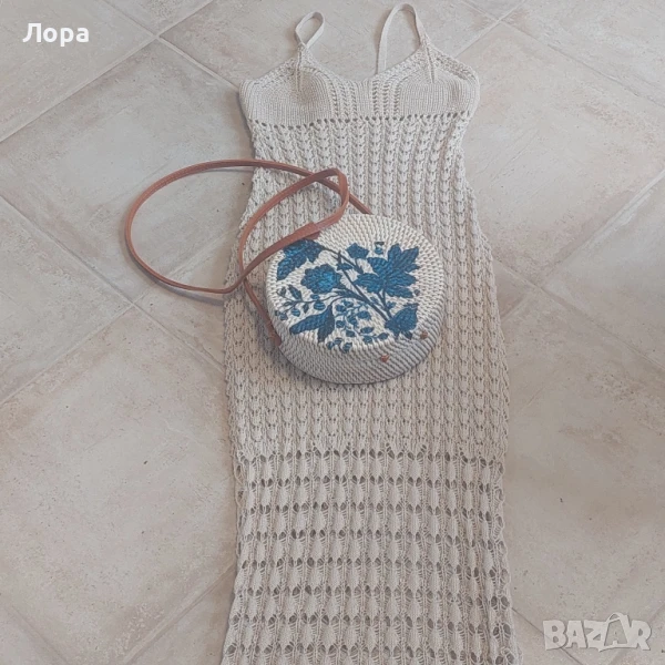 Дамска рокля плетиво , снимка 1