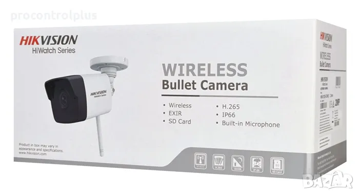 Продавам Ip камери Hikvision HWI-B120H-D/W(D)2 MP+Wi-Fi+Sd card+Микрофон, снимка 1