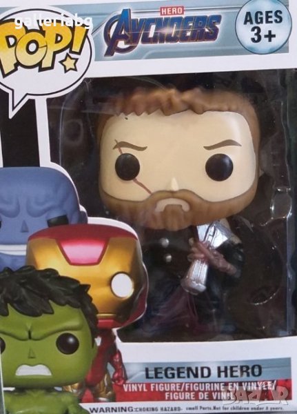 POP! Фигурка на Тор (Thor) - Marvel Avengers / Фънко Поп (Funko Pop)., снимка 1