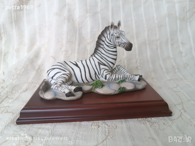 Статуетка зебра, снимка 1