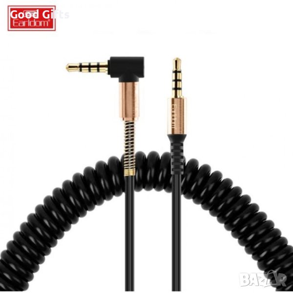 Аудио кабел AUX23, навит, 1.8M, Earldom Audio Cable, снимка 1