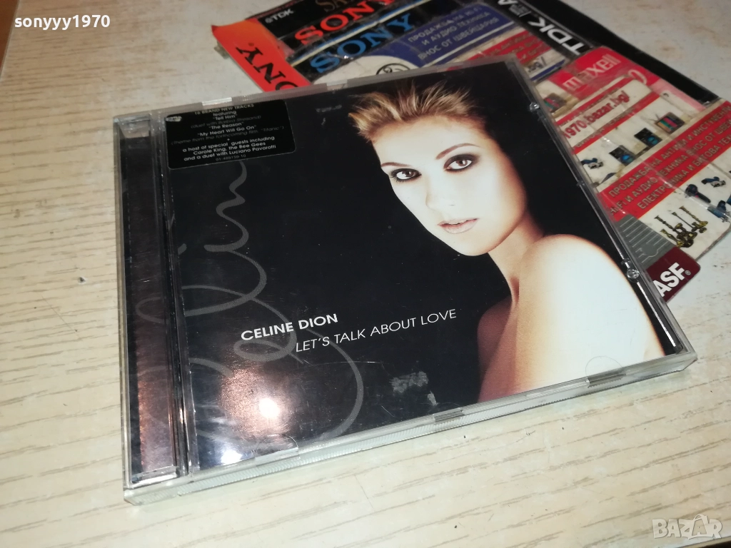 CELINE DION CD 0612250752, снимка 1