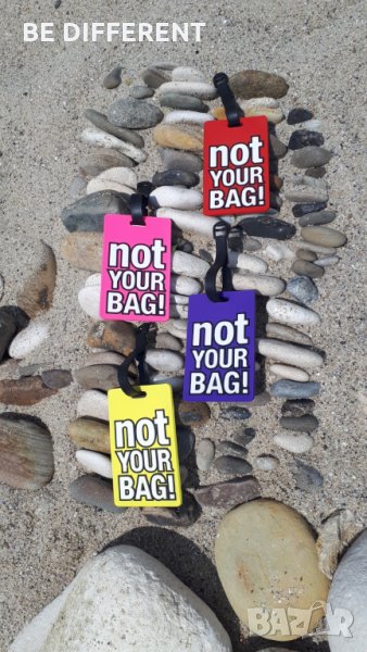 Еикети за багаж с надпис, снимка 1