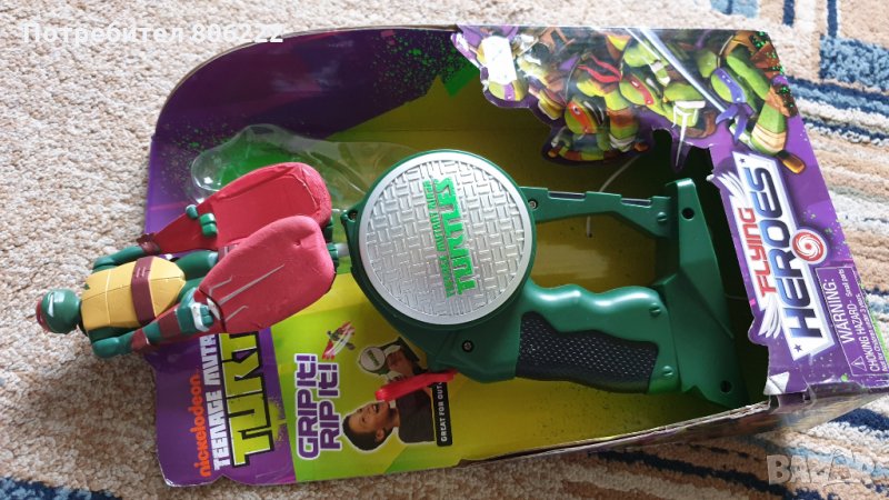 Летящ супер герой Леонардо от Костенурките Нинджа , снимка 1