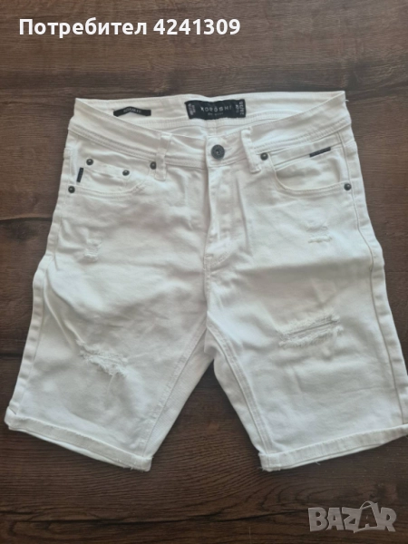 Мъжки къси дънкови панталони, снимка 1
