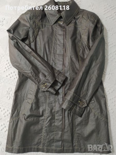 Оригинално манто Easy Comfort - №46 (XL). Промазана шлиферна материя, снимка 1