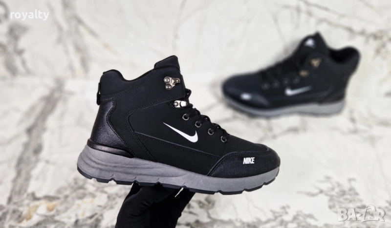 Nike Черни Мъжки Кубинки , снимка 1