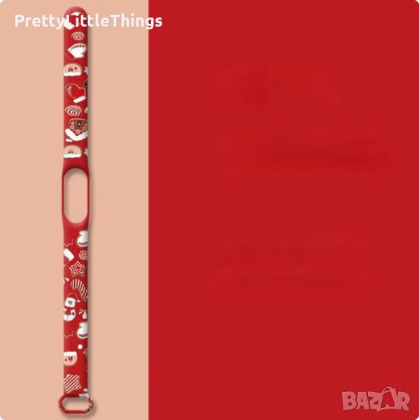 Силиконова каишка за XIAOMI Mi Band 5 или 6, снимка 1