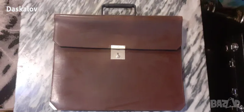 Продавам мъжка кожена чанта естествена кожа внос!, снимка 1