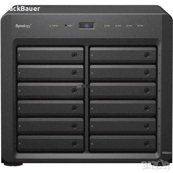 Synology DS3622xs+ 12-Bay NAS 2x 10 GbE LAN 16GB RAM - Чисто нов, снимка 1