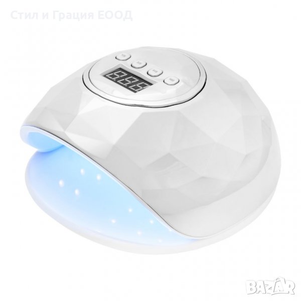 Лампа за сушене на нокти UV Led 86W - бяла,розова,виолетова перла, снимка 1