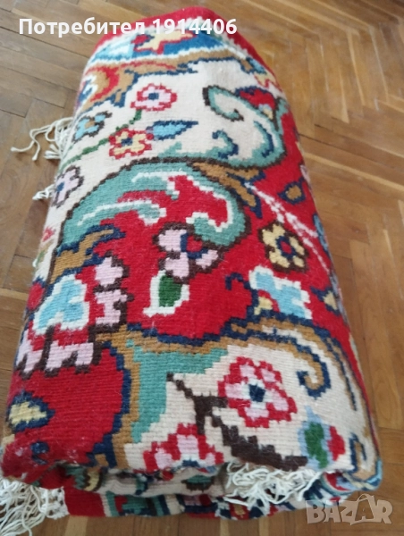  Котленски,чипровски килим, нов,  ръчно тъкан по поръчка, 100 % вълна,, снимка 1