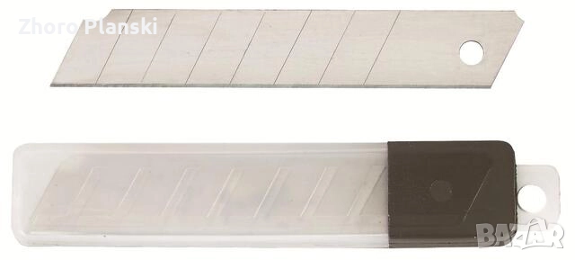 Резервни резци за макетен нож 10 бр, снимка 1
