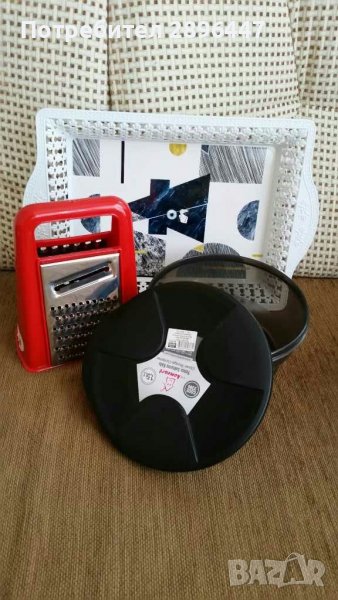 Ренде, кутия за съхранение, табла-поднос Нови! 9 лв за трите!, снимка 1